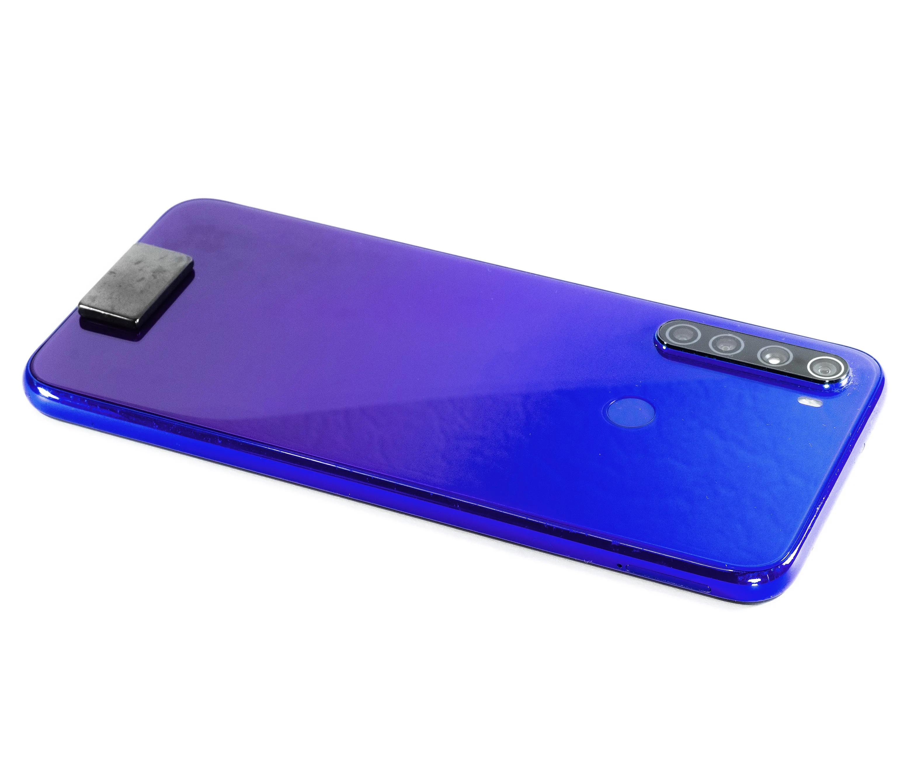 shungite stone for protection phone EMF 15x25 mm. Crystals healing stones for emf shield. Natural russian shungite from Karelia