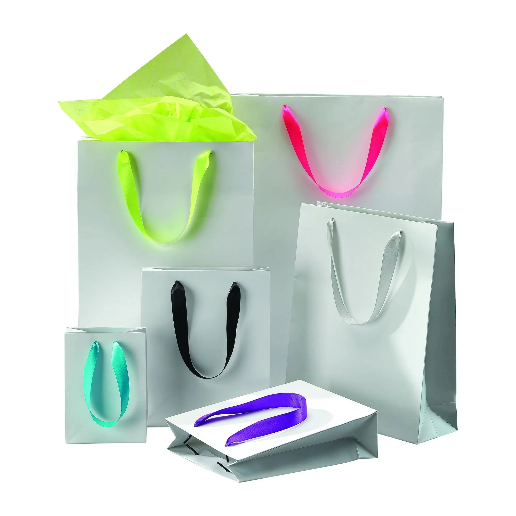 Factory low price direct custom wholesale selling polyester ribbon hand strap handle rope for Paper Gift Shopping packing bag