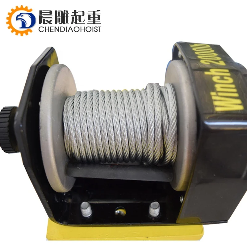 Cargo Application Small Pickup Hoist Truck Winch 500kg Wire-Rope Electric Hoist