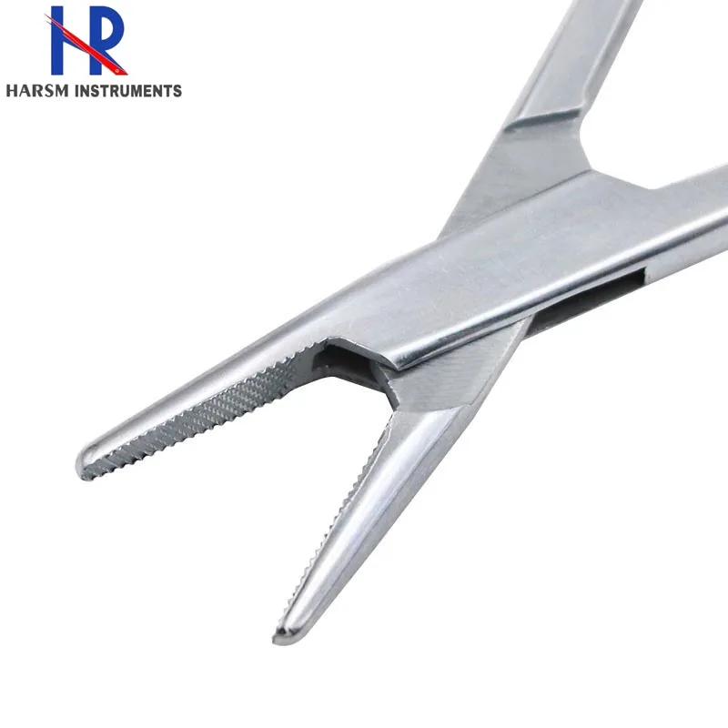 Needle Holder Scissors Combine , Olsen Hegar TC Needle Holder , Tungsten Carbide Inserted Surgical Dental TC Needle Holder