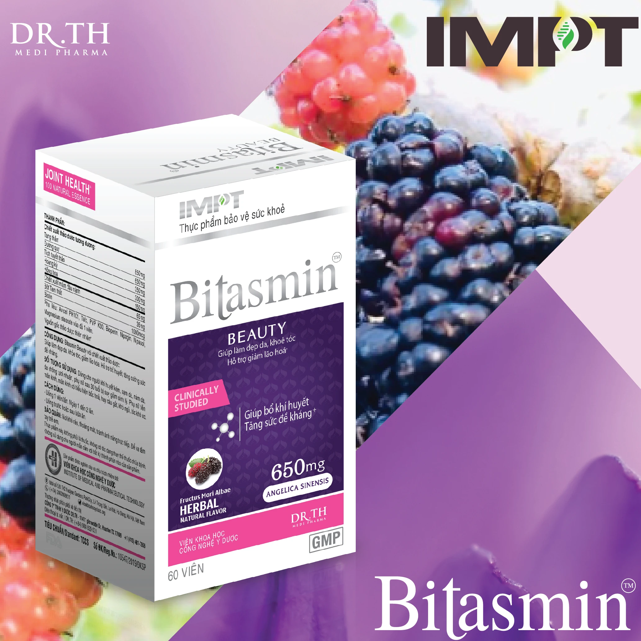 
Lung Supporting Reducing Harm Of Smoking Relieving Cough Symptoms Bitasmin Supplement Beauty 