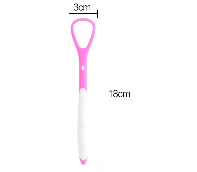 CE Certificate Color Box Packing Portable Plastic Home/ Office  /Travel Usage Tongue Cleaning  Tongue Scraper