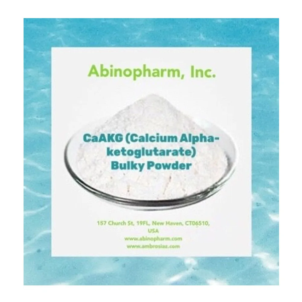 High Quality CaAKG Calcium AKG Calcium Alpha Ketoglutarate Powder Food Grade CAS Ultrapure Dietary Supplement Raw Material