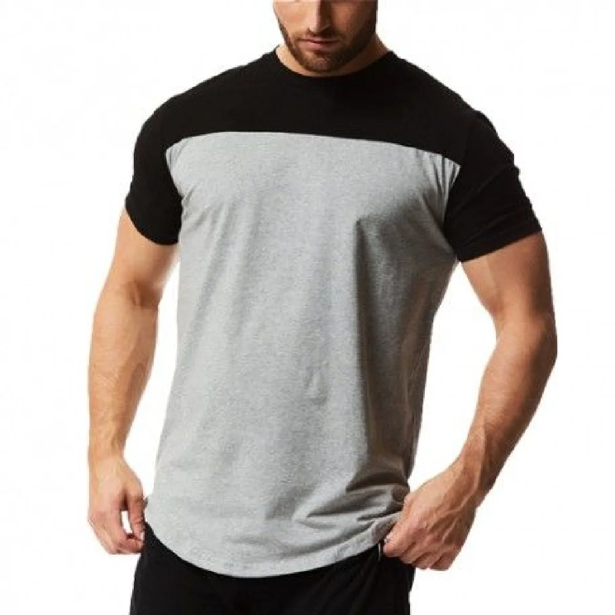 2021 New Design  Best Quality  Solid Color O Neck Short Sleeve T  Shirt  with Factory Whole sale Price From Bangladesh