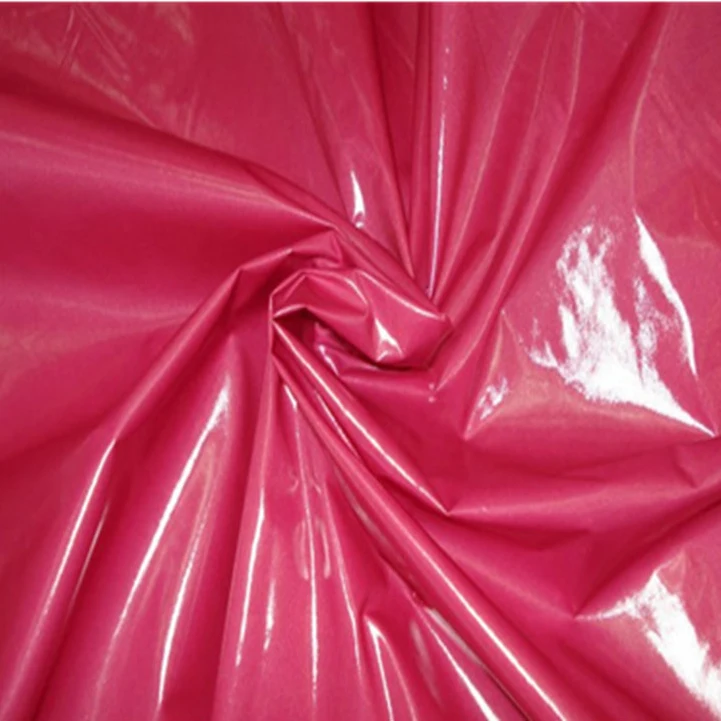 Fast Supplier Fashion Coat Fabric Dull Finished Waterproof Nylon Taffeta Shiny PU Coated