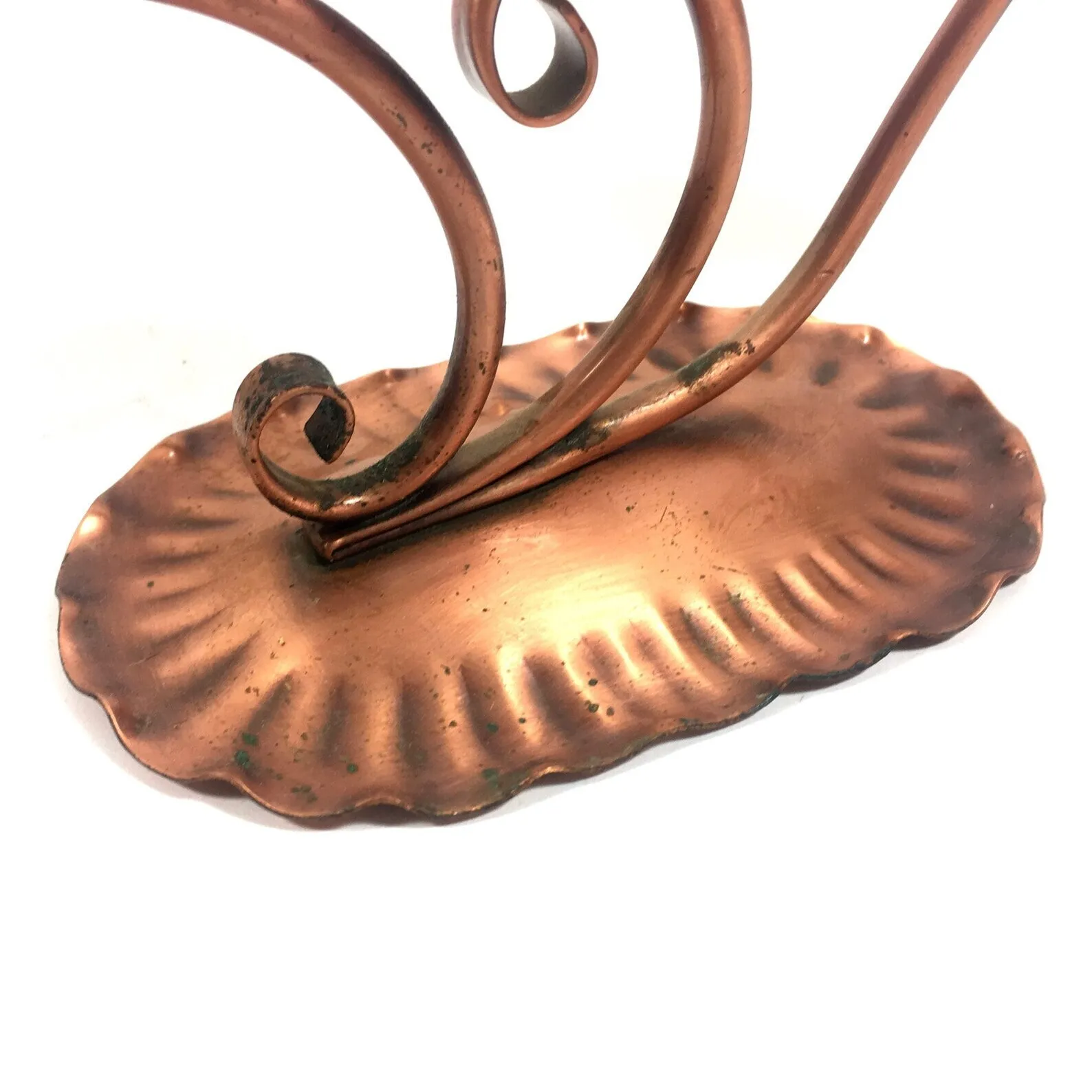 Candle Holders Copper Candle Holder by Gregorian Copper Vintage Taper Candlestick Rustic Country Home Decor