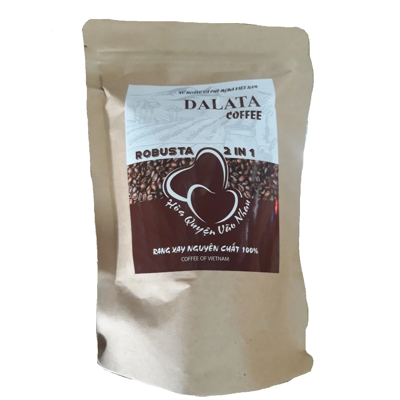 100% Pure Roasted Robusta 2 in 1 Moka Premium Coffee Powder Healthy Organic Made In Vietnam High Quality Trustworthy Export