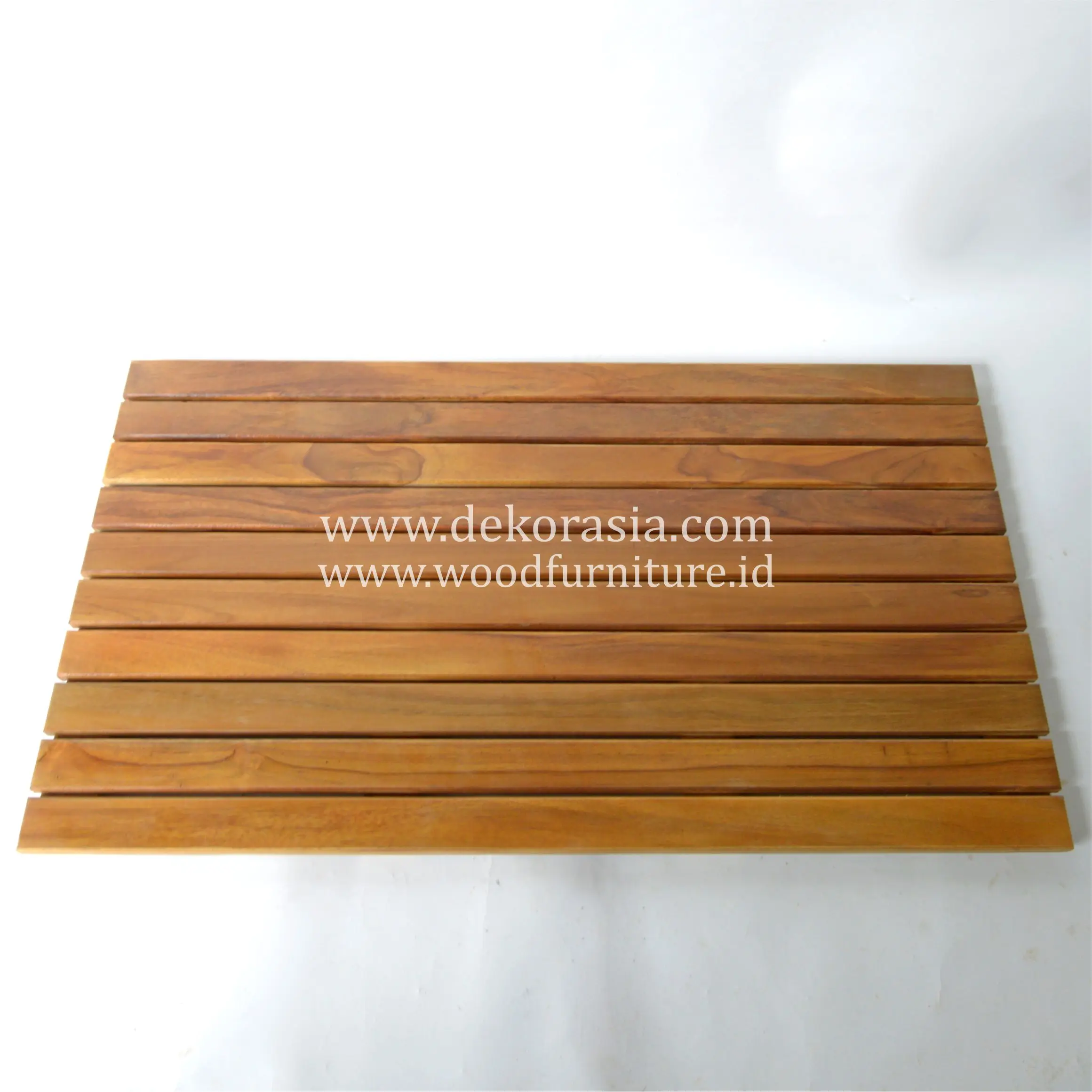 The House of Teak Shower Mat, Teak Bath and Shower Mats, Wooden Shower Mat Bathroom Mat Bath Mats