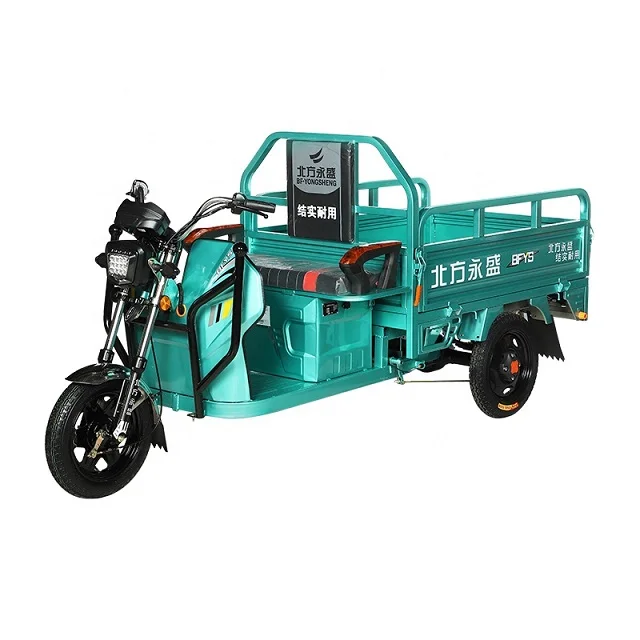 
Insulated food transport electric tricycle cargo with 60V 85Ah lithium battery/ refrigerator to meet cargo tricycle 