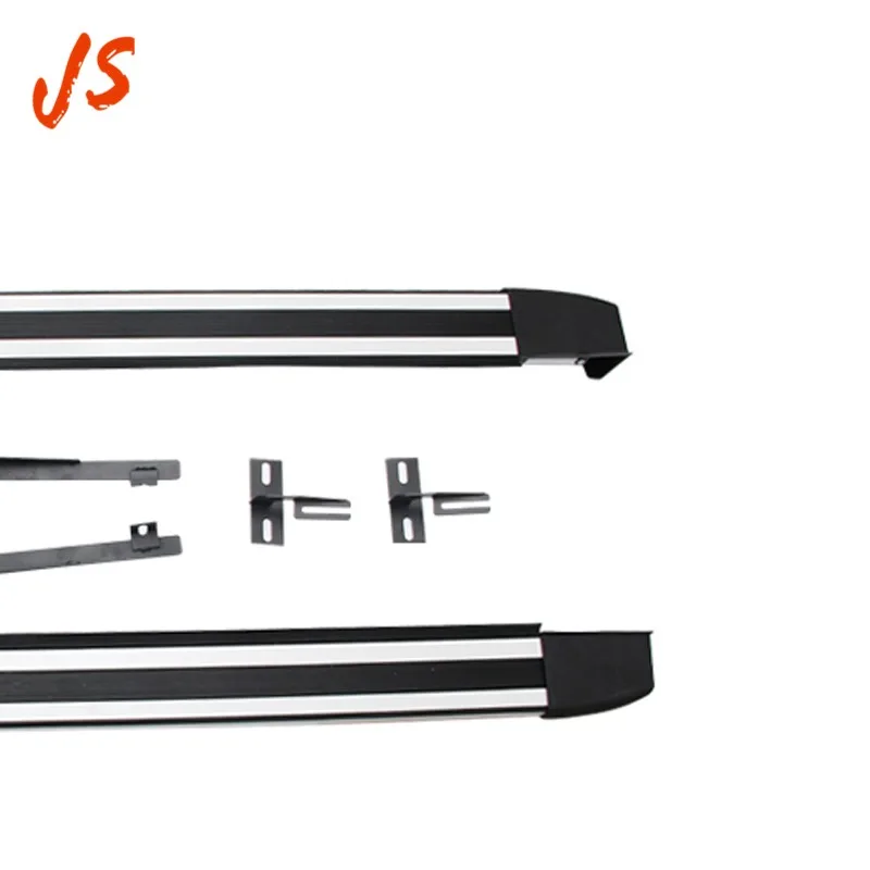 Top quality silver and black car side step bar at a discount for HIGHLANDER 2012