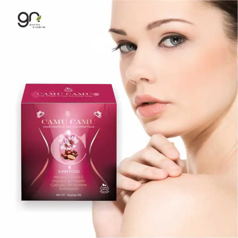  Порошок Camu C с богатым витамином и коллагеном может увлажнить