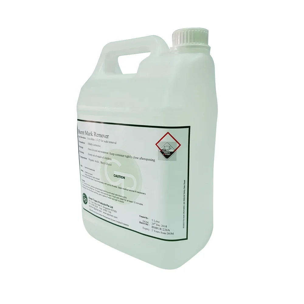 Singapore Top Selling Burnt Mark Remover Acid Based Cleaner Best Suitable On Aluminium Surfaces