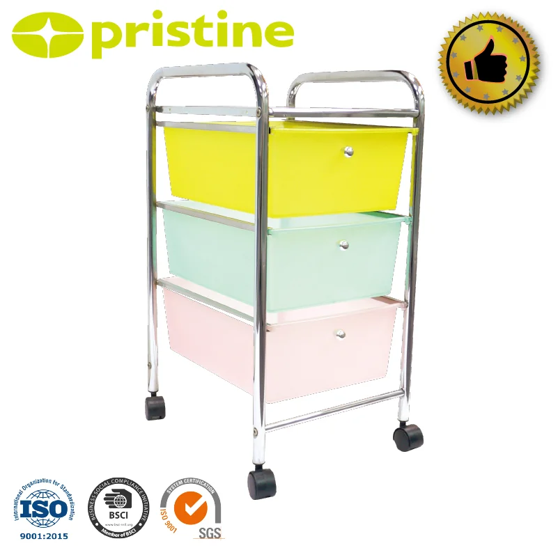 shopee household storage MIT wholesale Taiwan Furniture Manufacturer best 3 tier plastic storage drawer