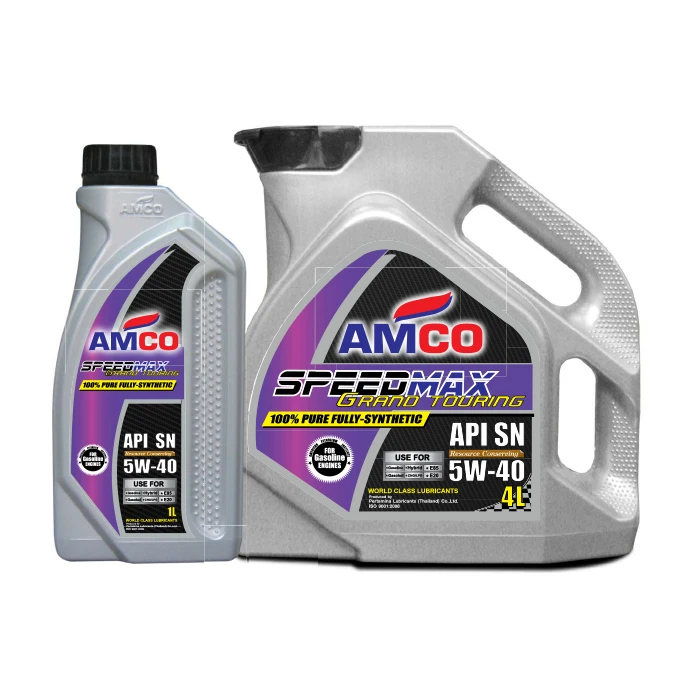 Amco Speedmax Grand Touring Api SN 5w-40 Lubricant Engine Oil Premium Quality from Thailand for Export