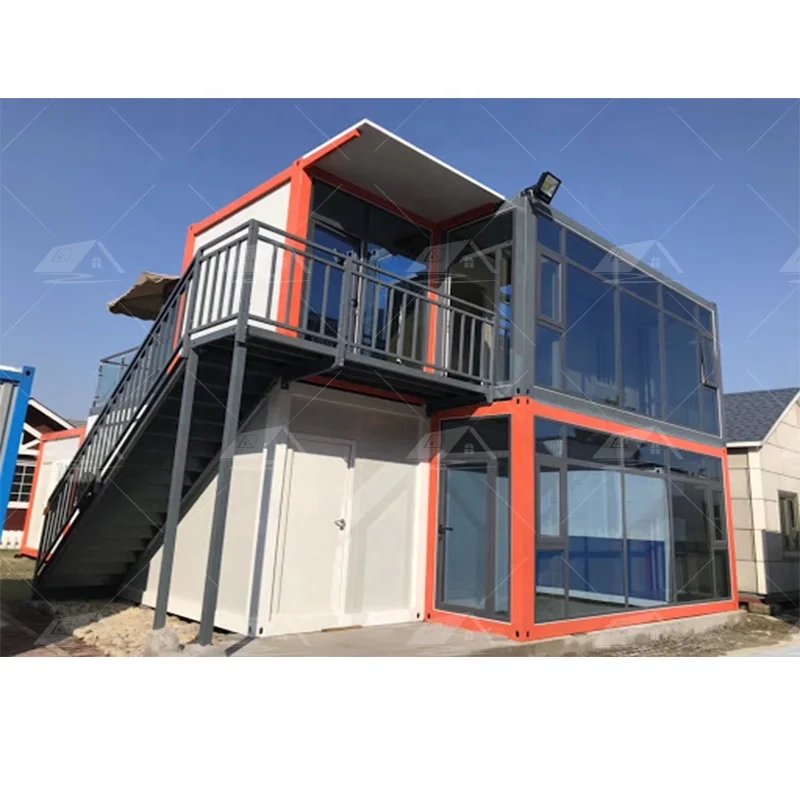 Chinese Prefabricated Outdoor Pod 2 Bedroomed Houses Tiny Home