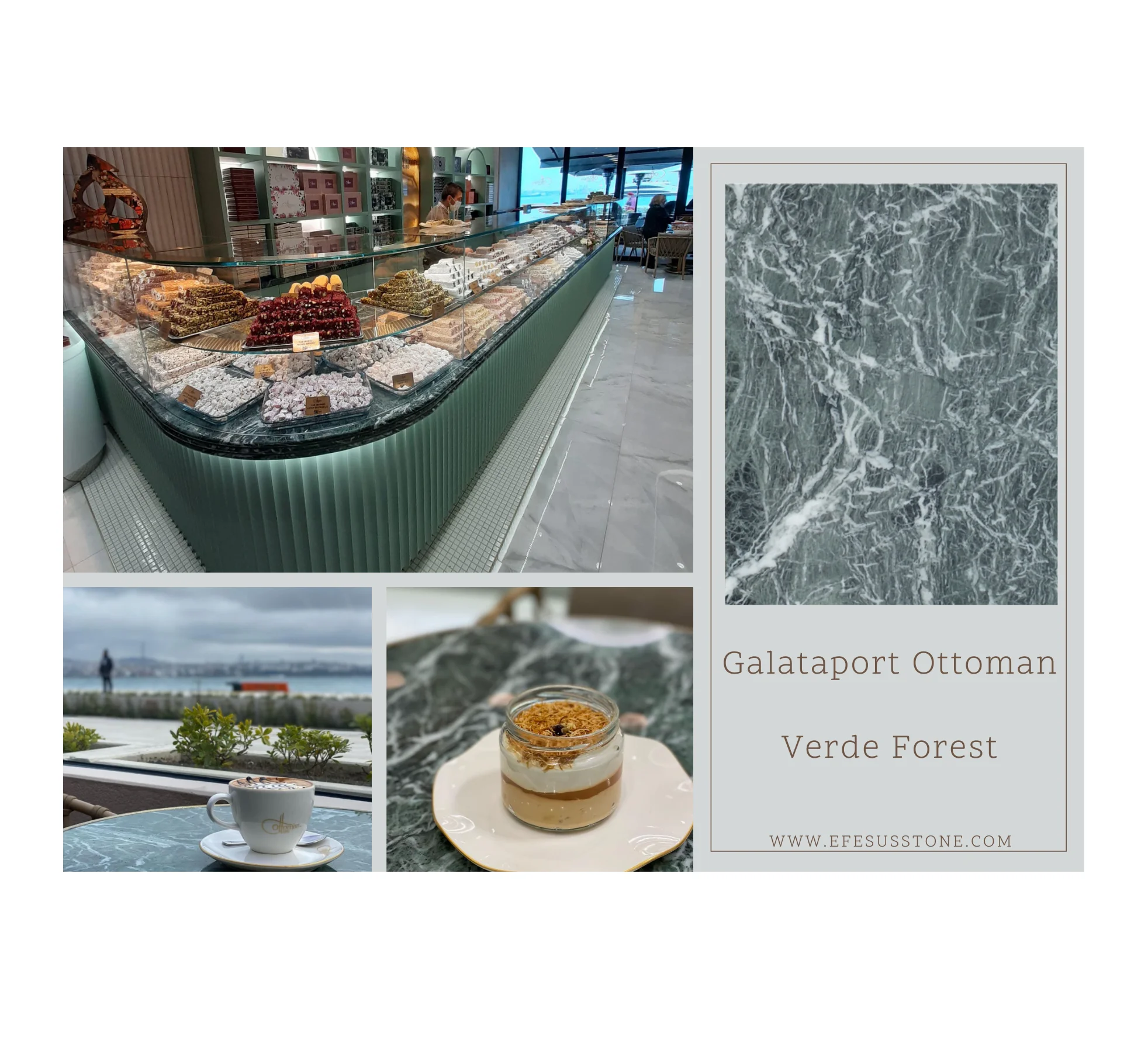 Hot Sale and Best Price ! Green Color %100 Natural Stone Verde Forest Indian Green Marble 20mm Polished