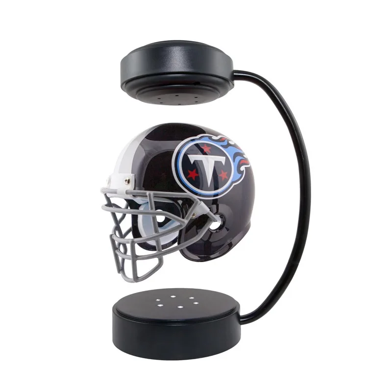Magnetic leviation suspension creative decoration Helmet football hanging in the air Collectible gift for fan