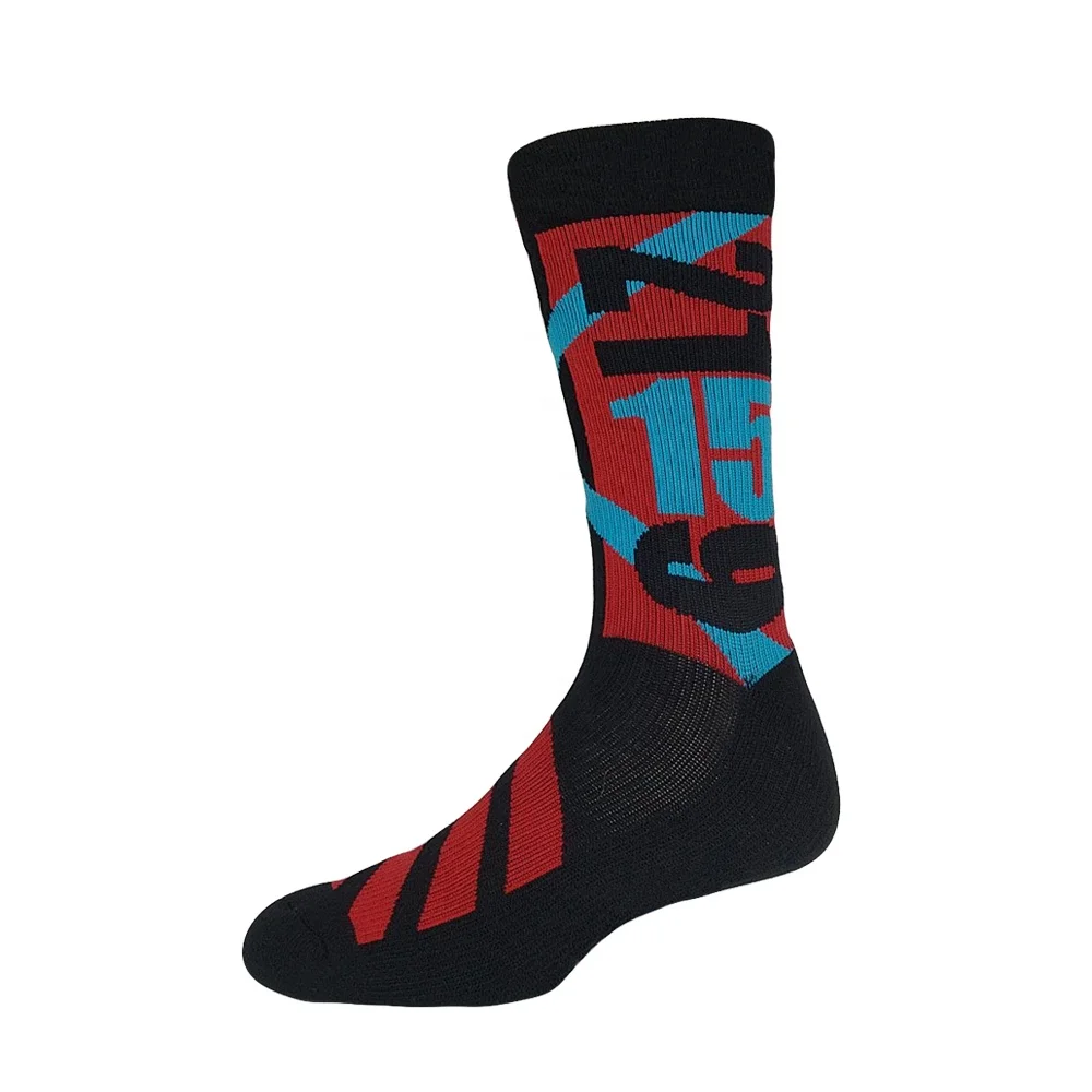 OEM Comfortable Breathable Athlete Compression Baseball Basketball Socks for Youth Girls Boys