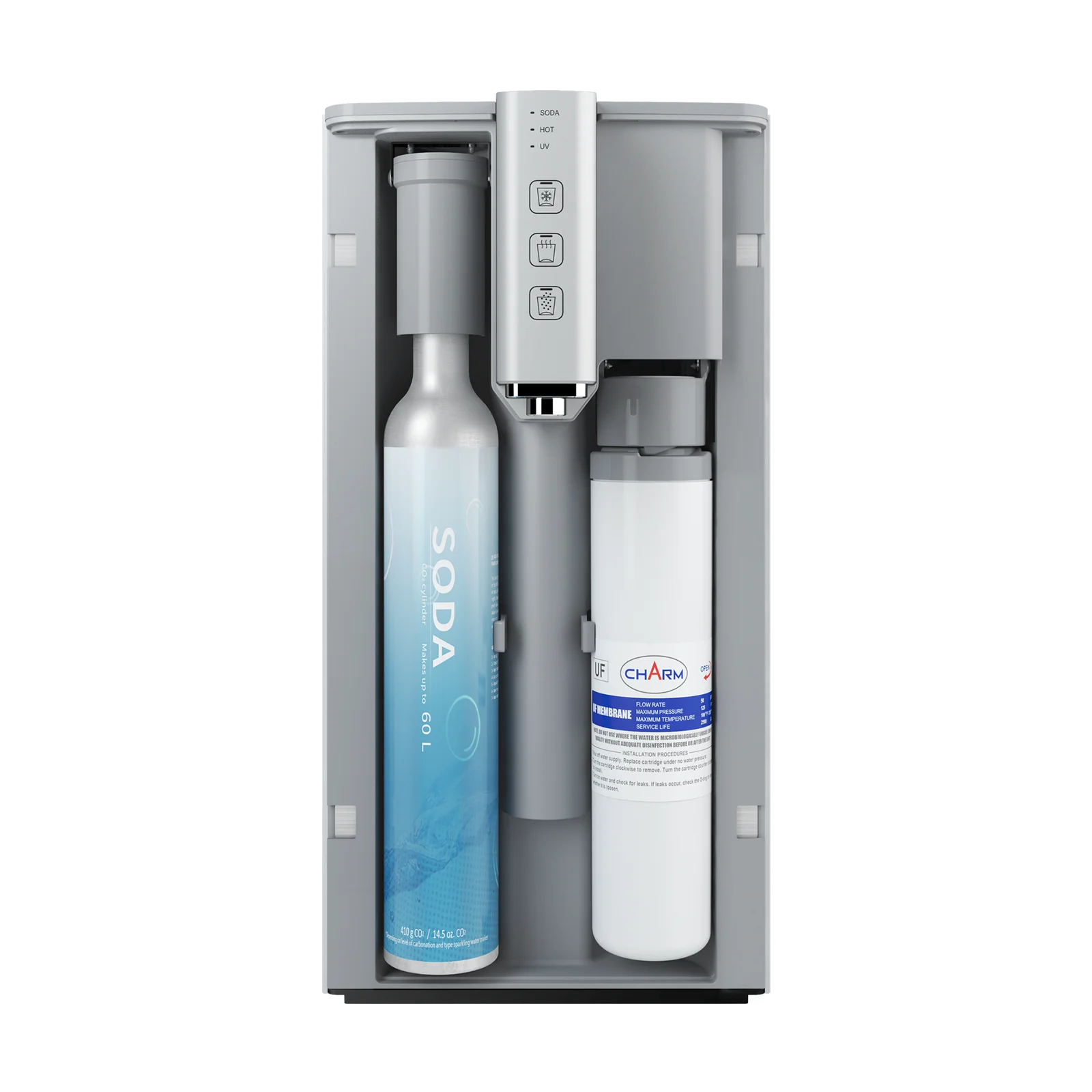 Фильтр UF CO2 цилиндрический диспенсер для сверкающей воды