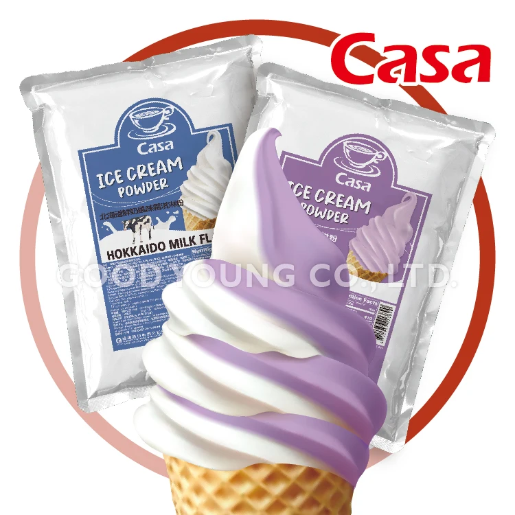 Good Young CASA оптовая продажа Таро-порошок со вкусом мягкого мороженого