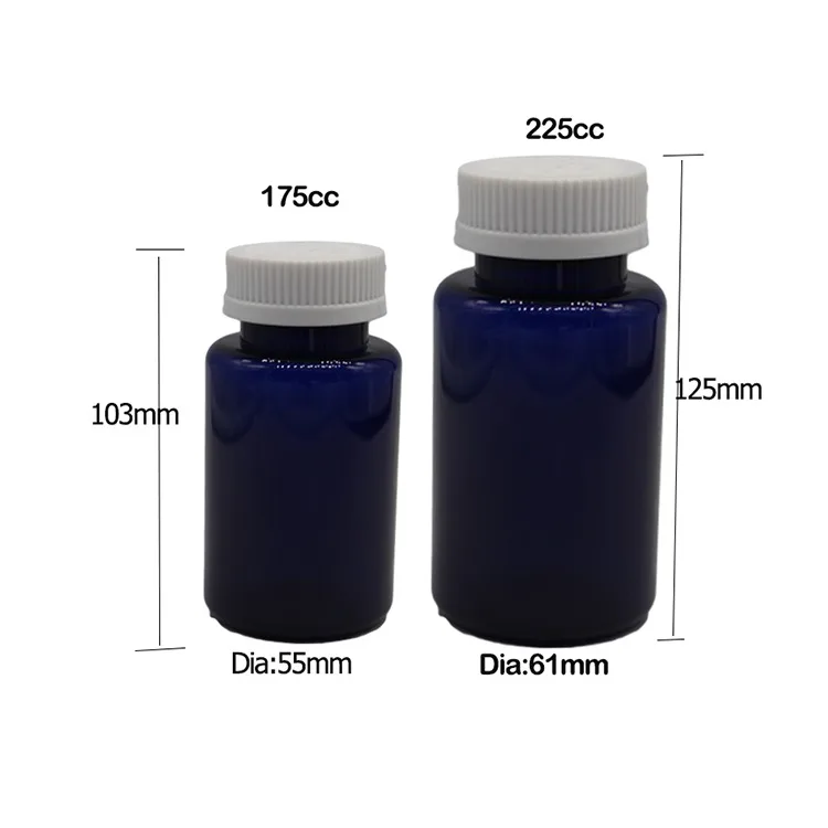 
European Warehouse Ready to Ship Capsules Plastic Bottle 50Ml 100Ml 150Ml 200M lPharmacy Plastic Bottle 