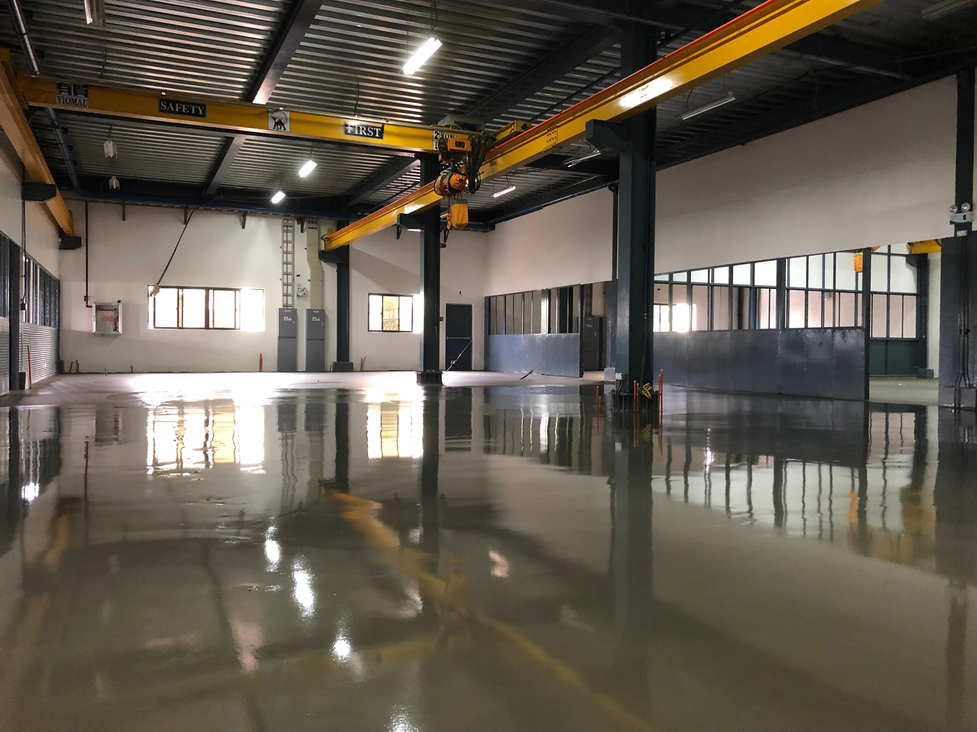 Chanye three components withstand heavy pressure epoxy mortar epoxy floor finish