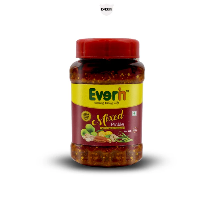 High Grade Delicious Spicy 250g Mixed Vegetable Pickle at Cheap Price