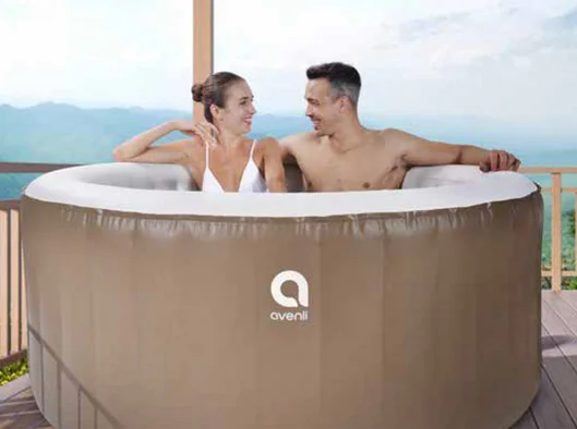  Горячая Распродажа 2021 спа-джакузи с Бали и пузырьками массажные ванны уличная портативная Спа Надувная гидромассажная Ванна