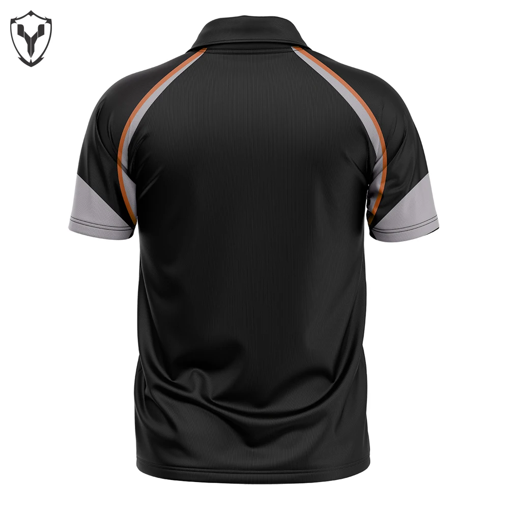 High Quality Polo Collar New Latest Sports Clothing Cricket jersey Fancy Design Factory Best Price Hot Sale Short Sleeve For Men