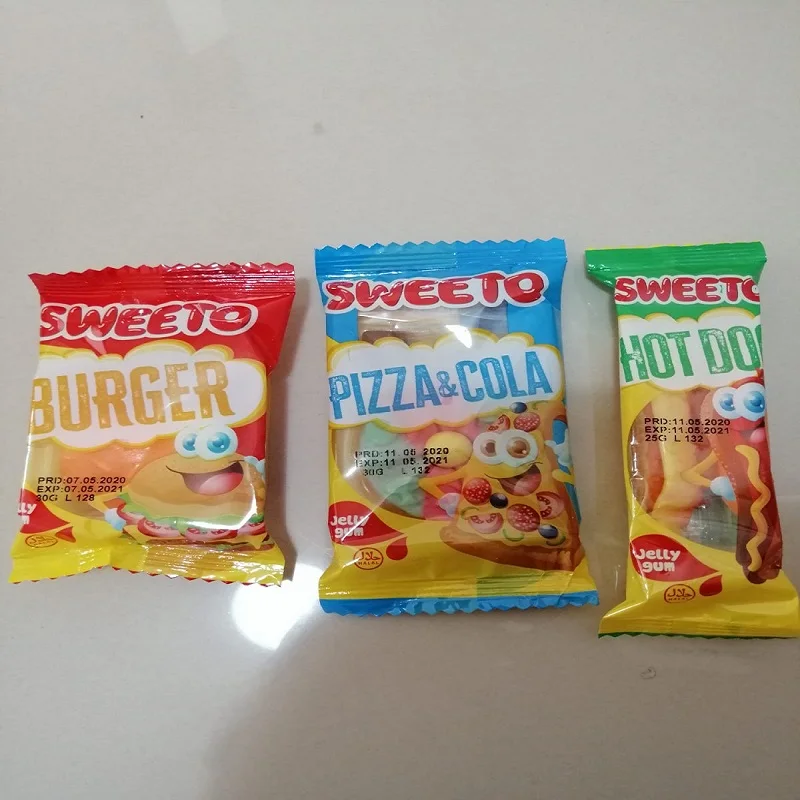 Желе-Кола для пиццы, халяльное желе для жевания, 30 г