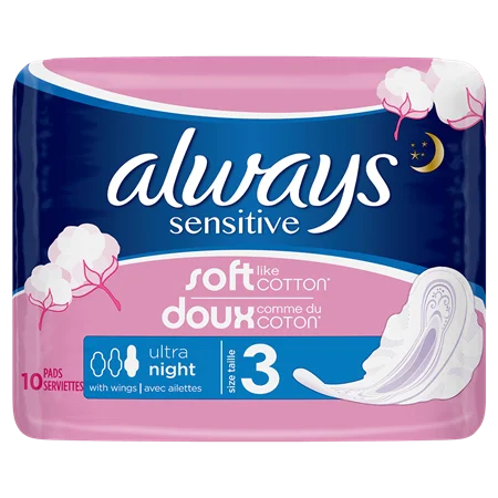 
ALWAYS SENSITIVE ULTRA NIGHT 7pcs 