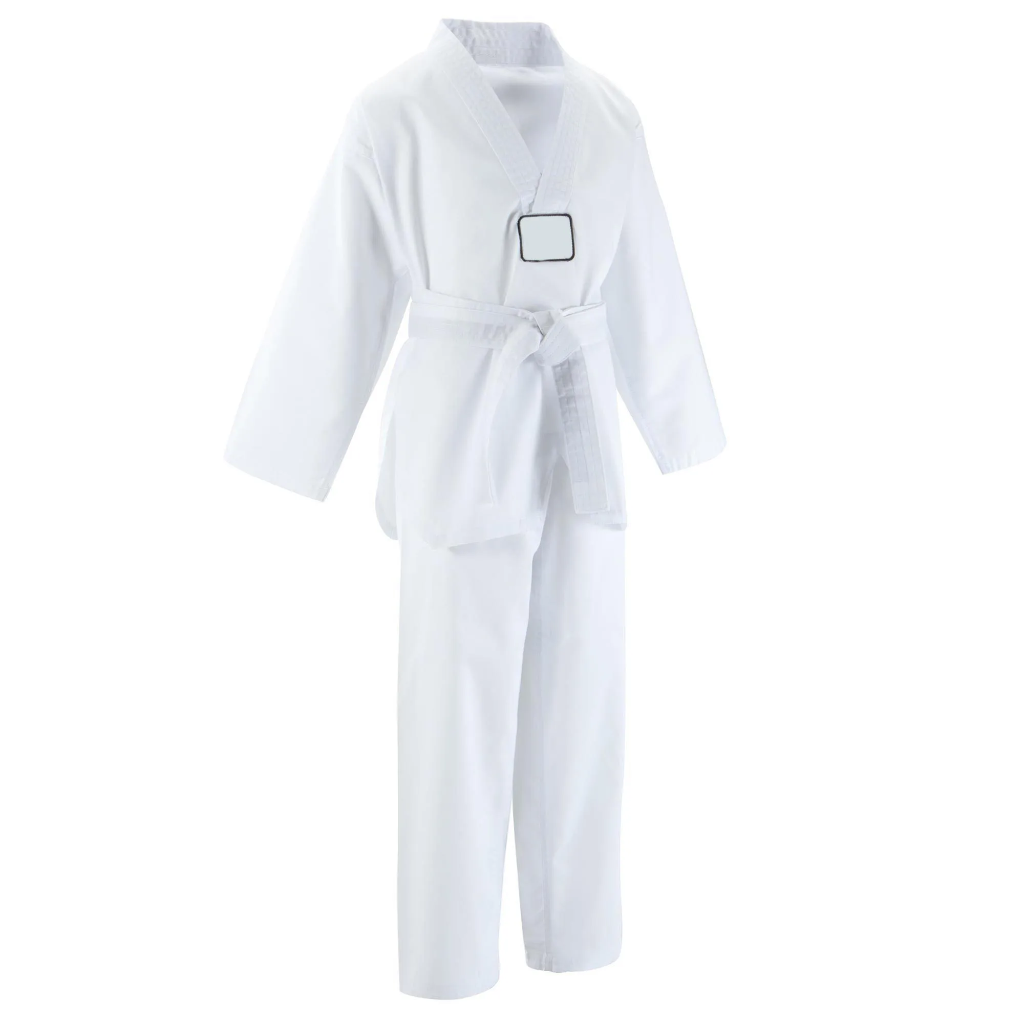 Спортивная одежда Dobok-униформа для тхэквондо с V-образным вырезом для взрослых