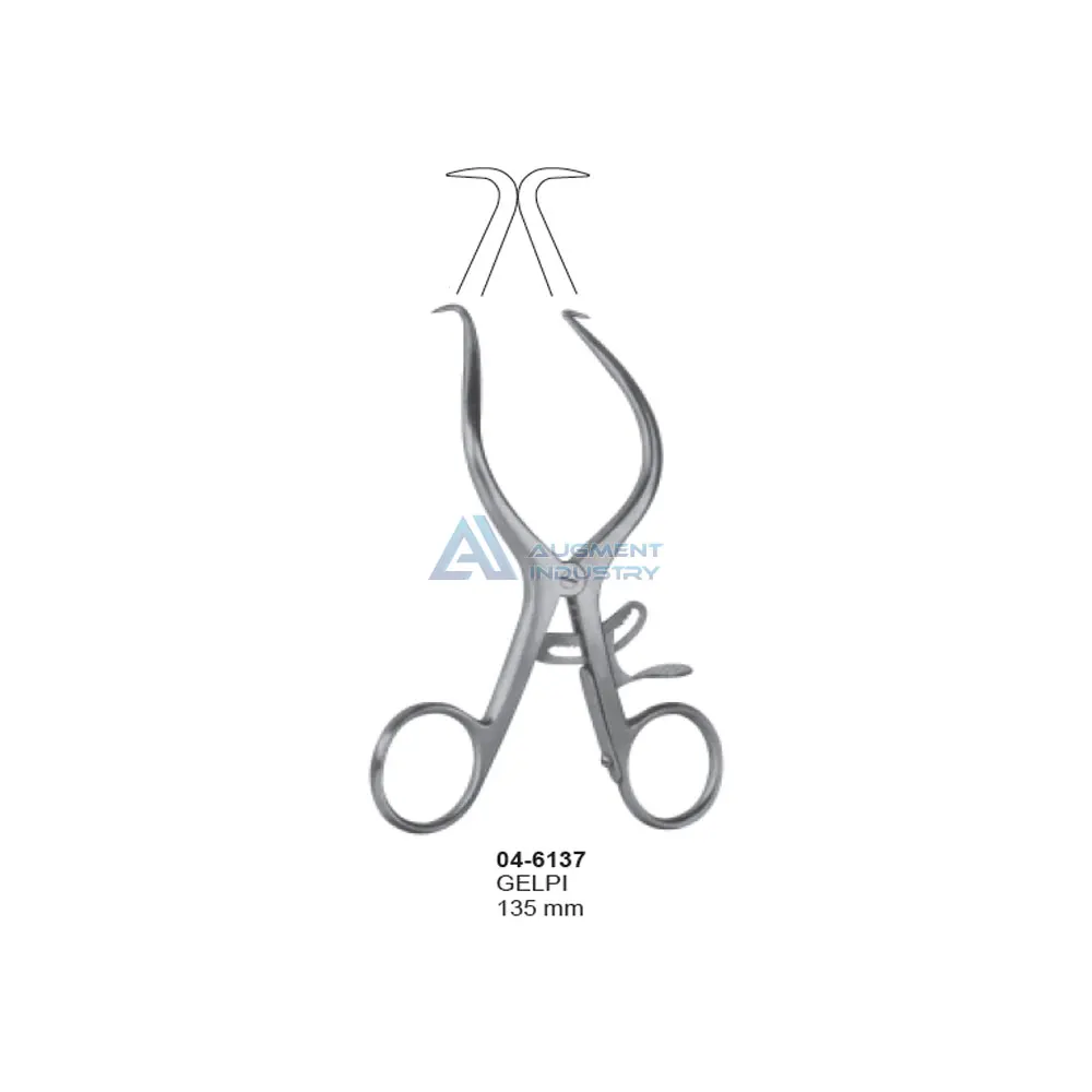 GELPI Vaginal Retractors 175mm Stainless Steel Surgical OB/GYN Instruments gynecological equipment