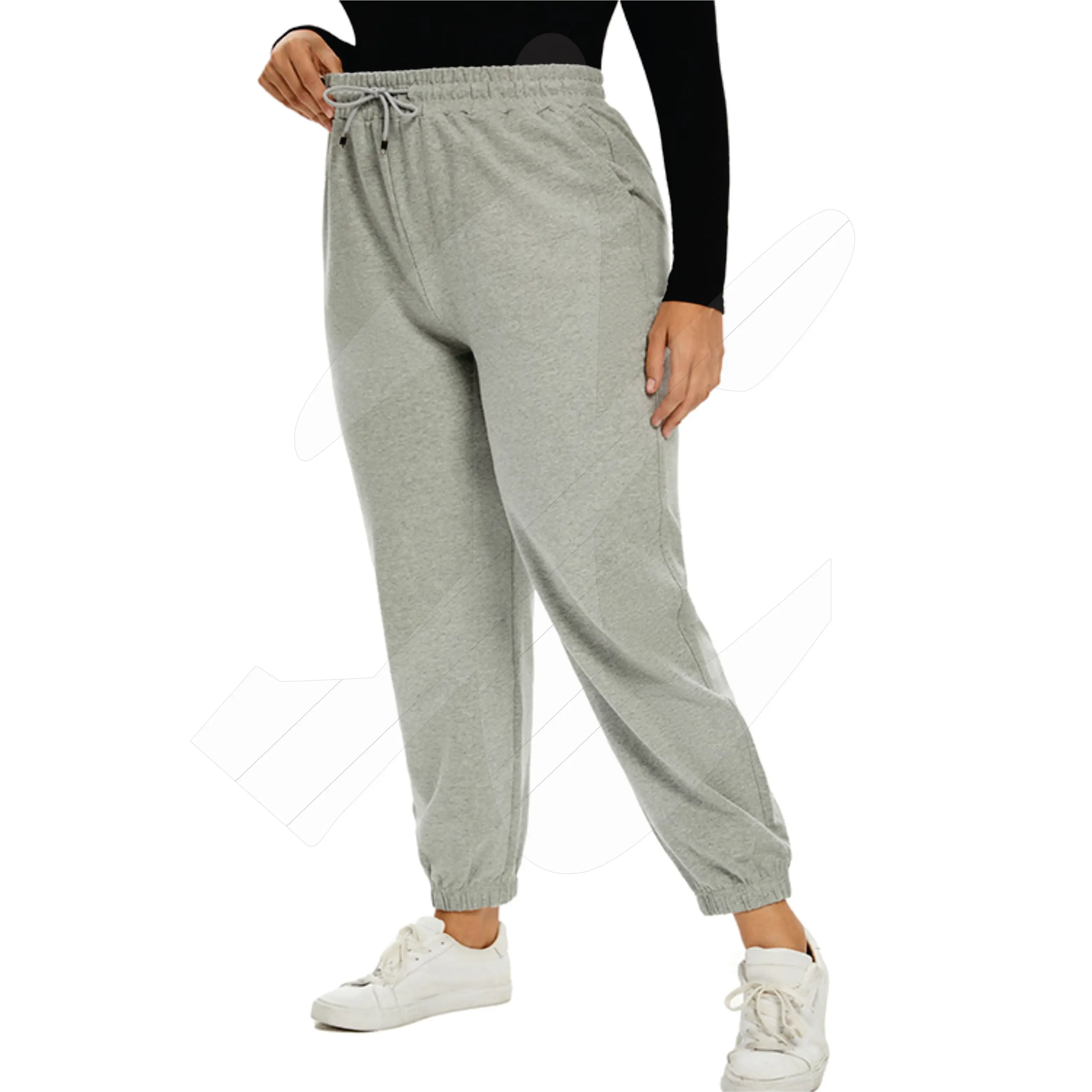 jogger Women Women Ladies Baggy Pants Loose Fit Elastic Waist Black Jogger Women Casual Trouser