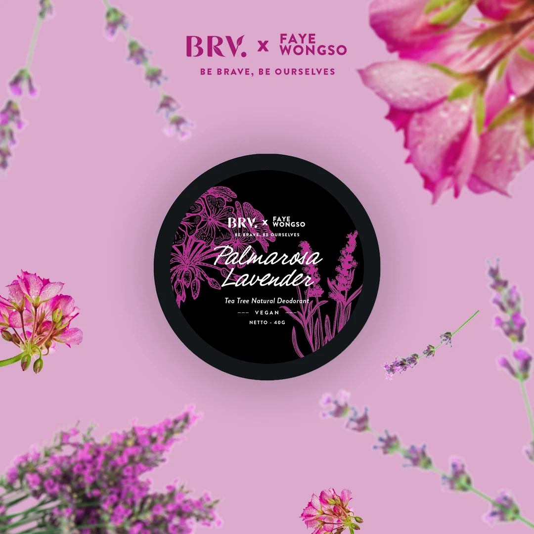 Натуральный дезодорант веганский бальзам BRV сделанный в Бали с Чайным Деревом чистое эфирное масло без алюминия парабенов пищевой соды безопасное натуральное