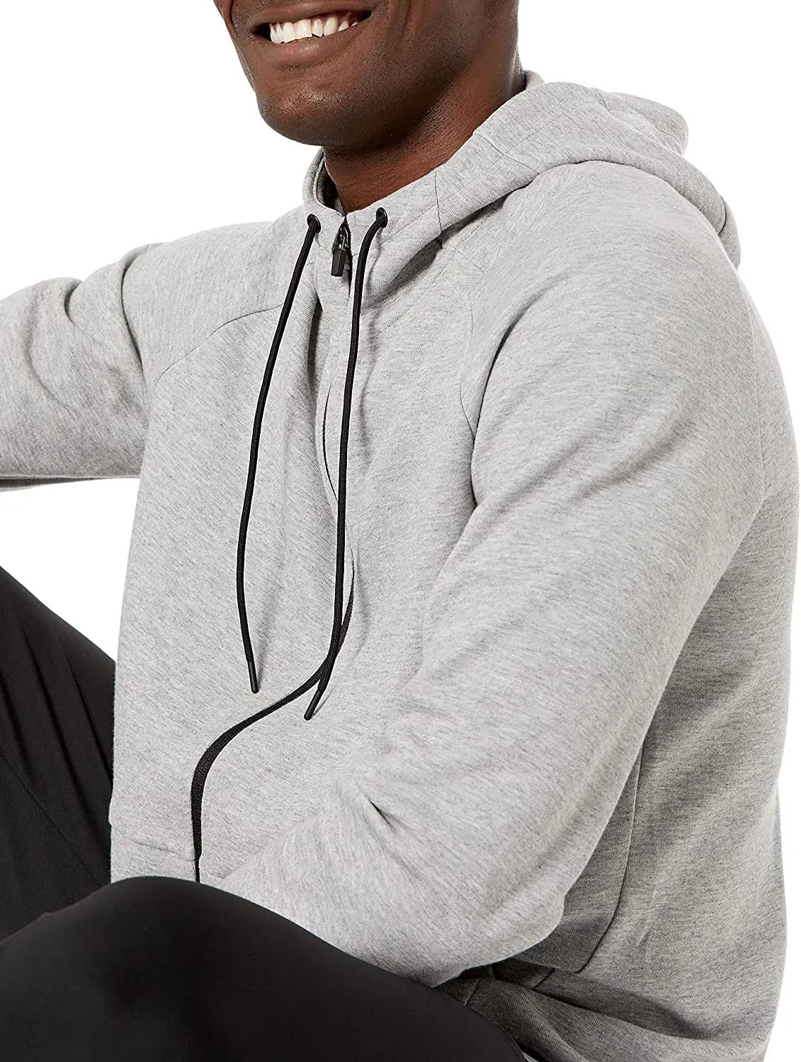 High Quality Hoodie Zipper Winter Thick cotton polyester Blank Solid Color pullover Hoodie For Men