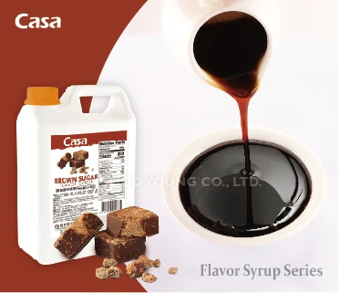  ISO HACCP HALAL Сертификация Okinawa сироп с ароматом коричневого сахара для Boba Bubble Tea