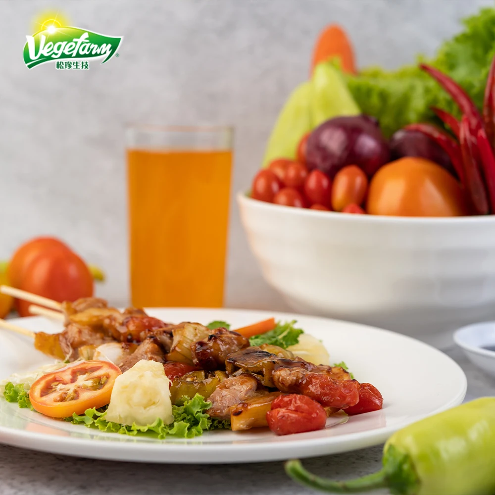 Taiwan Food Plant Based Meat Vegan Beef Chunk