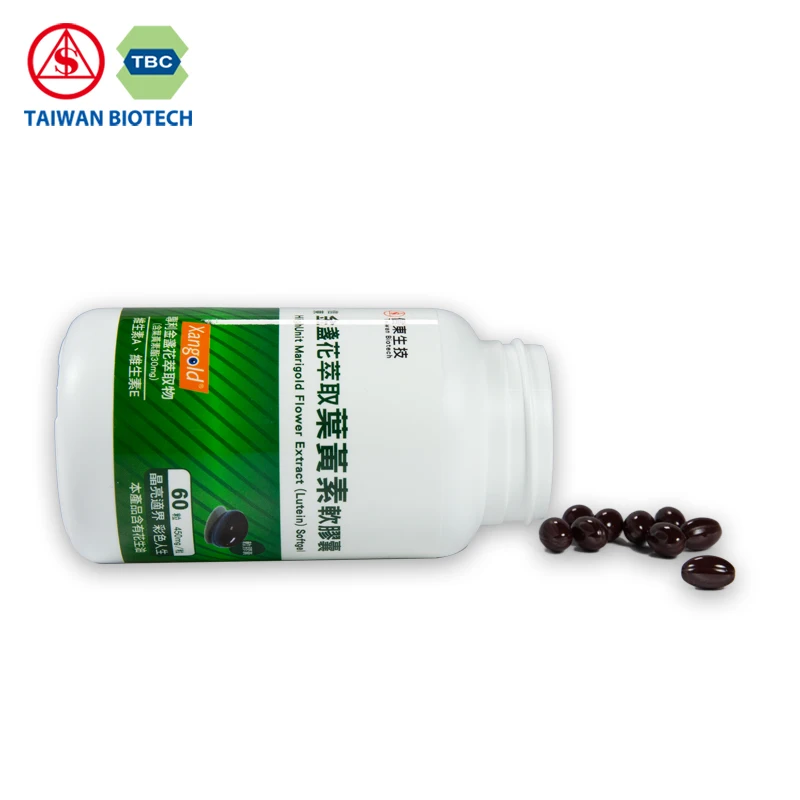 
Herbal Marigold Flower Lutein 30mg eye supplement 