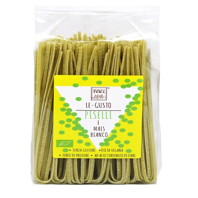 250 G Italian Organic High Quality Pasta White Corn and Peas FREE Gluten Free Flour Tagliolini ALPHABETS Hand Made Magnatera