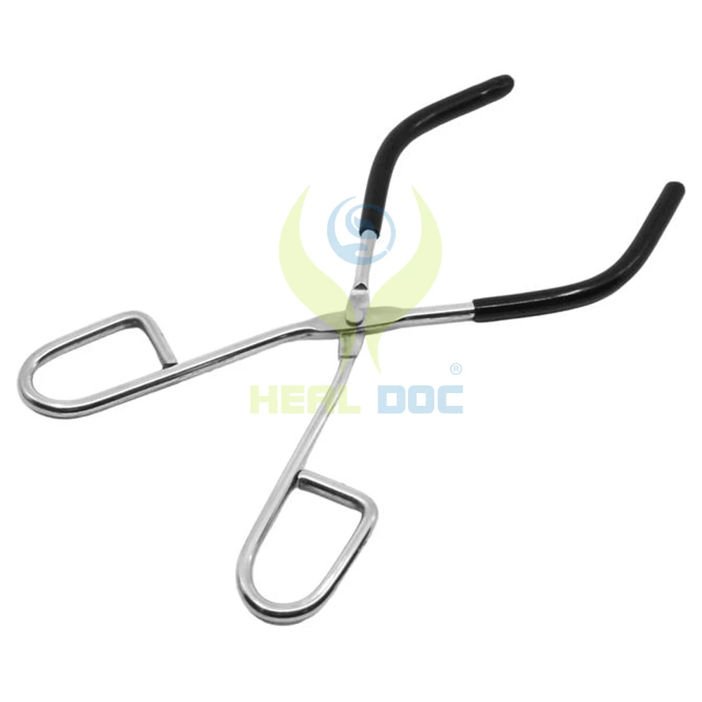 Top Best Private Label Stainless Steel Rubber Coated Ends, Made Of Rust Free Beaker Tongs
