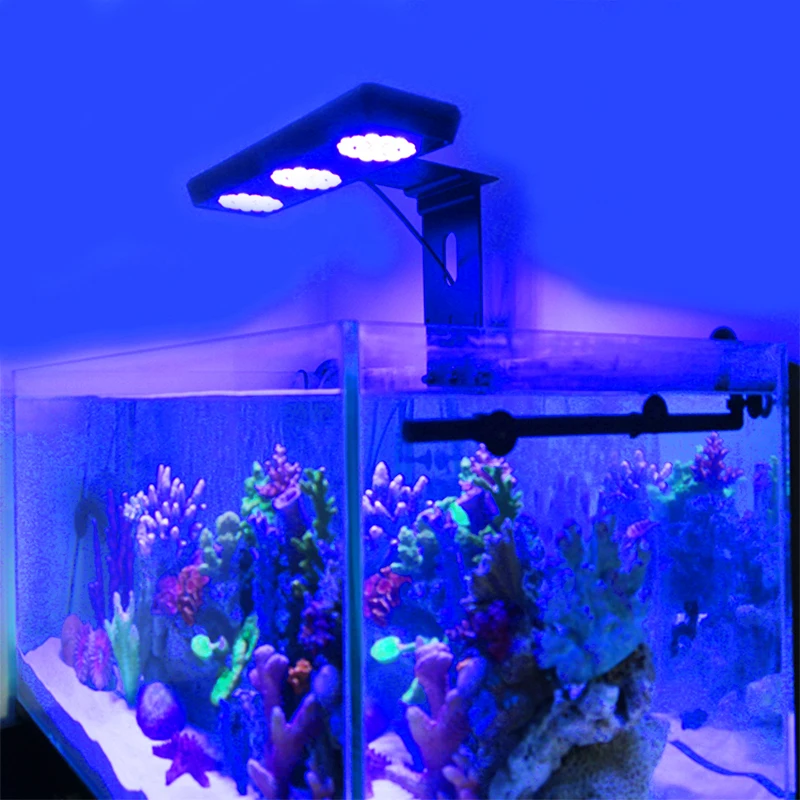 MicMol Thor Pro 180W Reef LED Aquarium Light Remote Lighting Full Spectrum for Saltwater Coral Fish Tank
