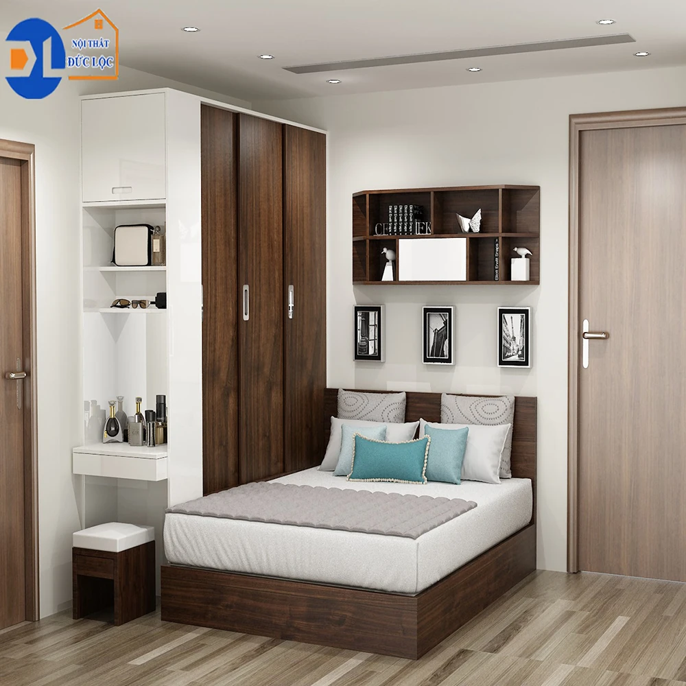 Лидер продаж мебель для спальни деревянный набор Классический Современный дизайн под заказ комнаты