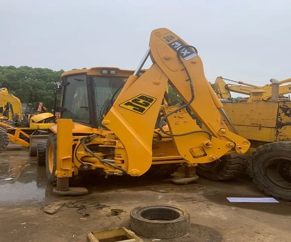 Землеройный 4X4 Machinery JCB 3CX б/у тракторный экскаватор-колесный фронтальный погрузчик на продажу