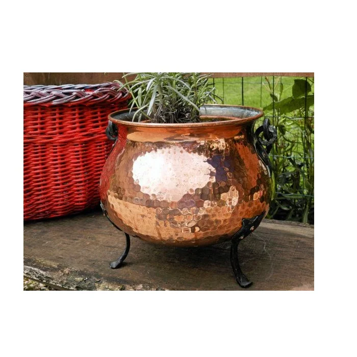 
Садовый плантатор Hammer для уличного декора, дизайн зеленых растений, черная окрашенная отделка, цветной дизайн 