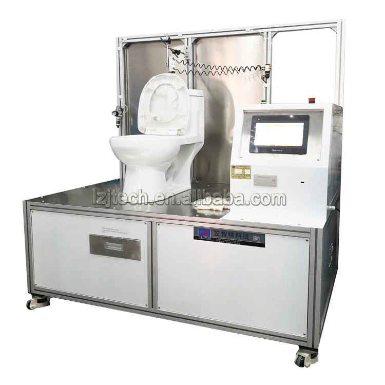 Sanitary ceramics toilet seat flushing performance testing machine/Toilet testing machine