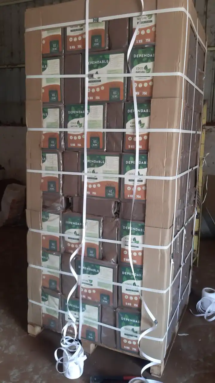 Indian COCONUT COCOPEAT Dried Coconut Fiber for Agriculture Root Part