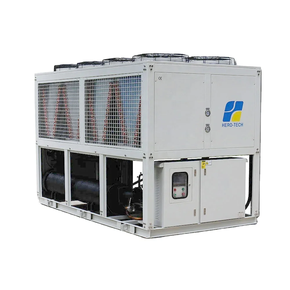 280kw air cooled screw water chiller industrial cooling chiller