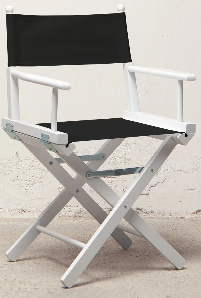 BLACK DIRECTOR P WOODEN FOLDING CHAIR SMART DESIGN TOP QUALITY ITALIAN STYLE COMFORT