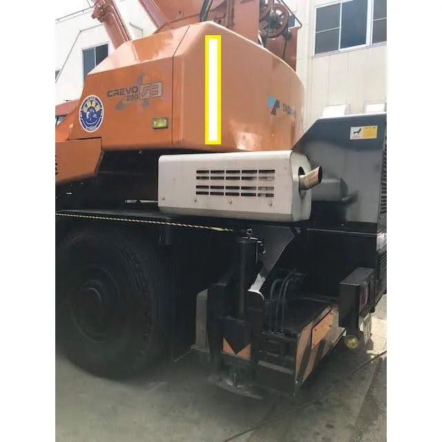 Шероховатый кран Tadano GR250